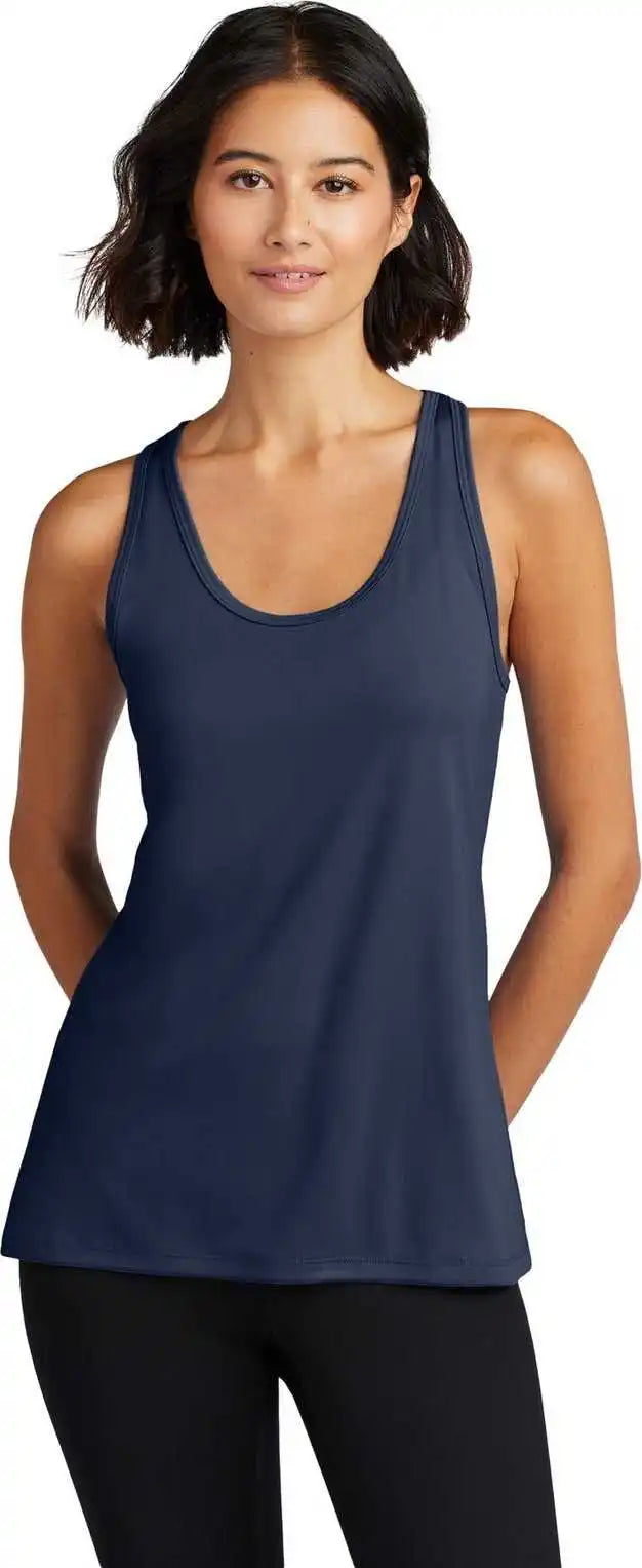 Port &amp; Company Lpc380tt Ladies Performance Tank True Navy