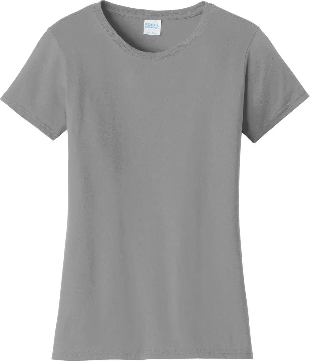 Port & Company Lpc450 co Women’s Fan Favorite Tee - Medium Gray