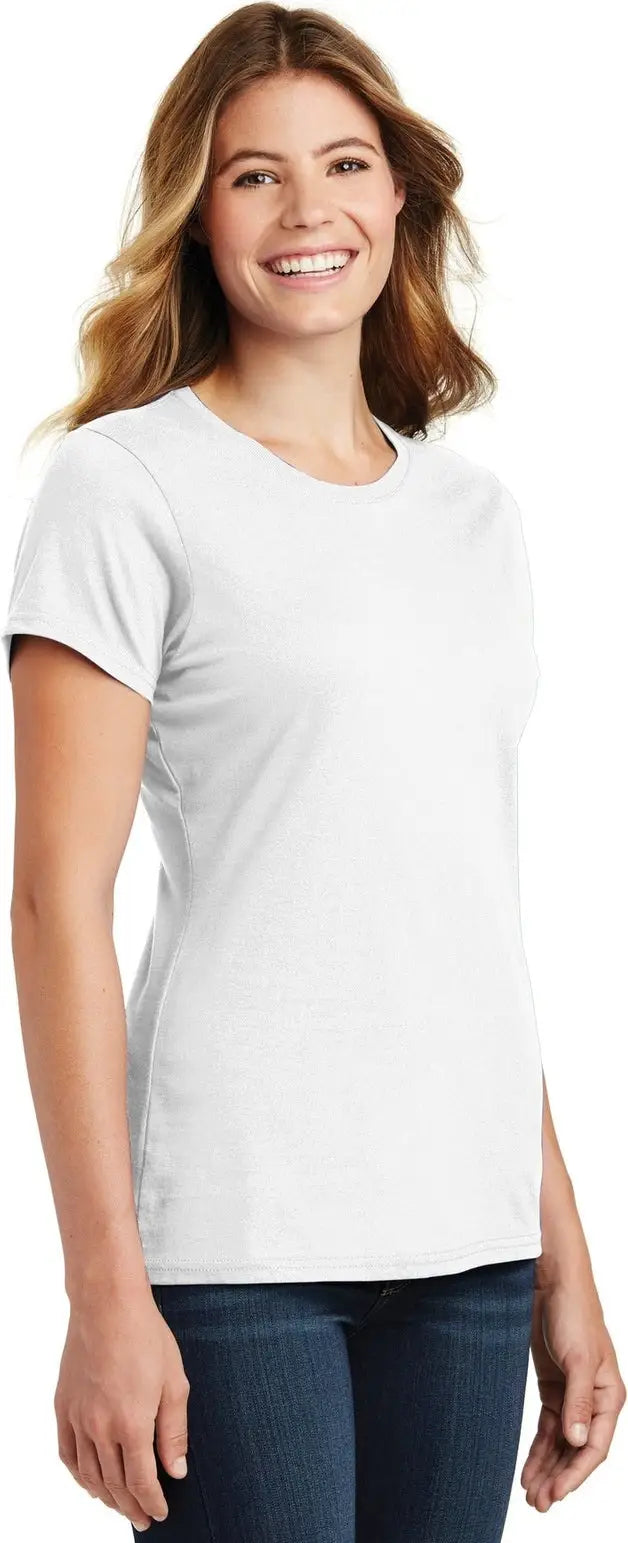 Port & Company Lpc450 co Women’s Fan Favorite Tee - White