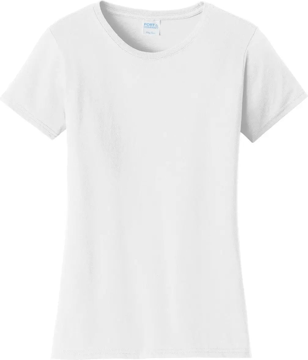 Port & Company Lpc450 co Women’s Fan Favorite Tee - White