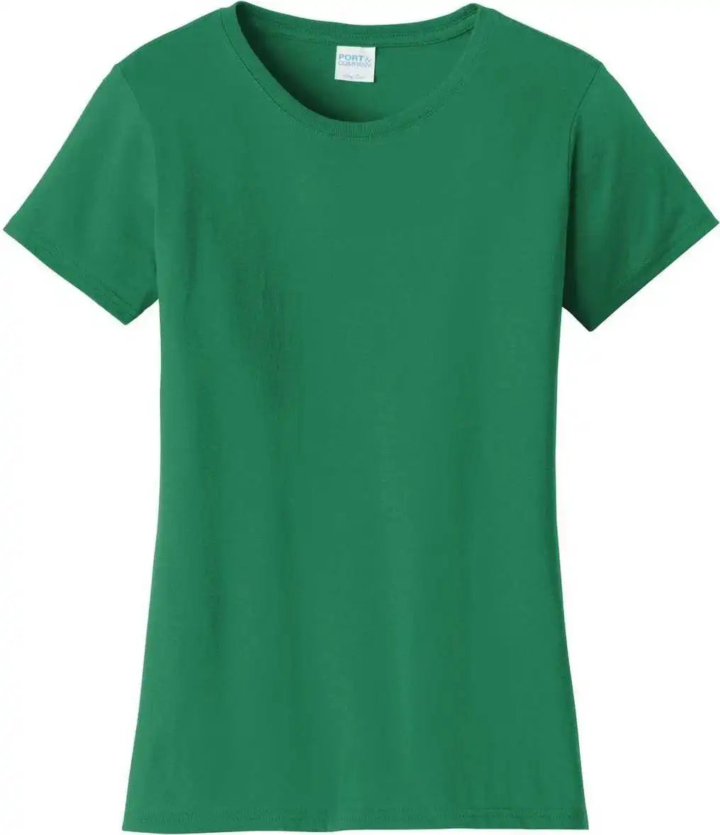 Port &amp; Company Lpc450 Ladies Fan Favorite Tee Athletic Kelly