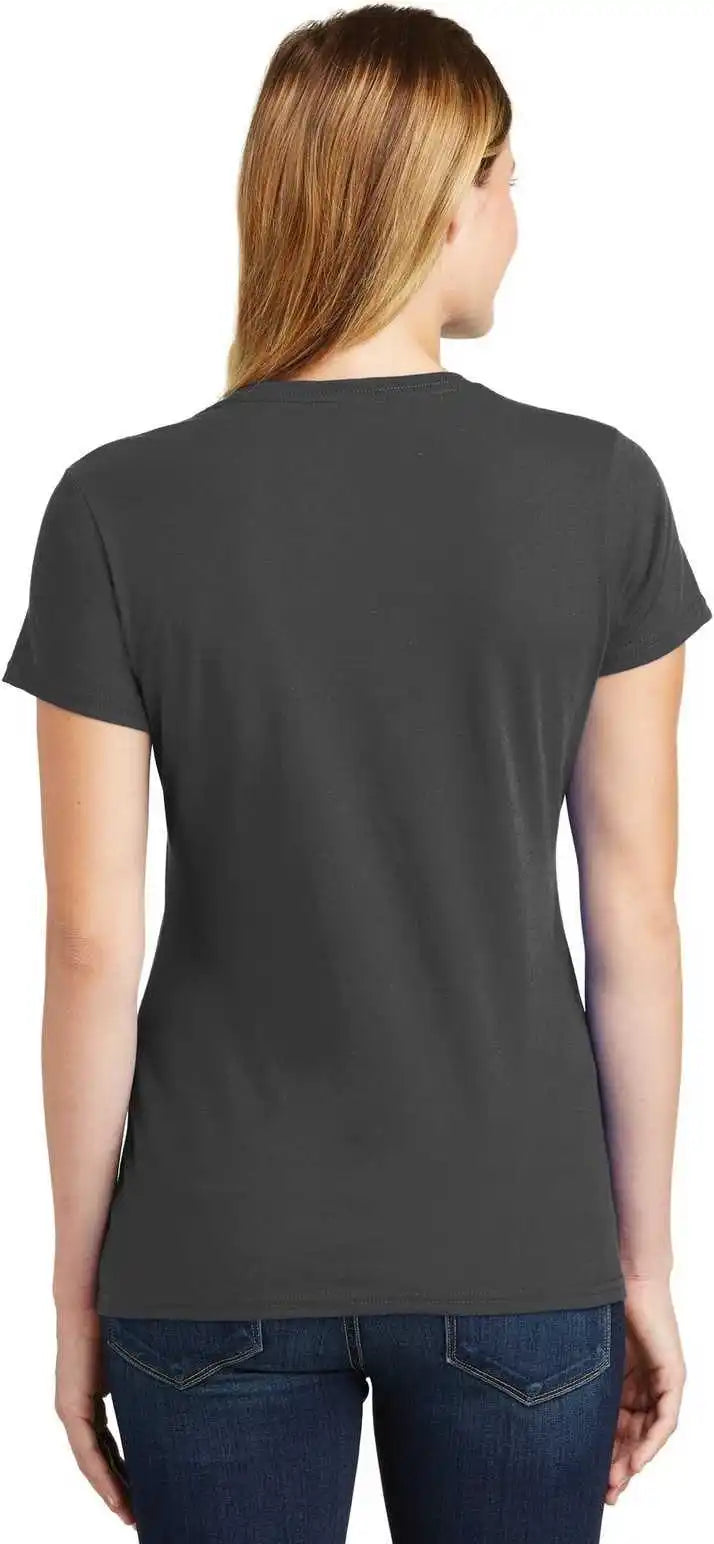 Port &amp; Company Lpc450 Ladies Fan Favorite Tee Charcoal