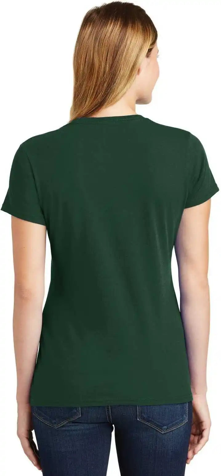 Port &amp; Company Lpc450 Ladies Fan Favorite Tee Forest Green