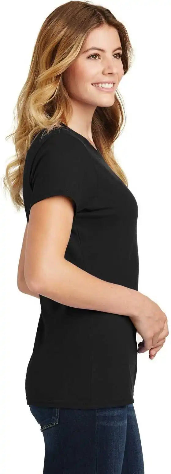 Port &amp; Company Lpc450 Ladies Fan Favorite Tee Jet Black