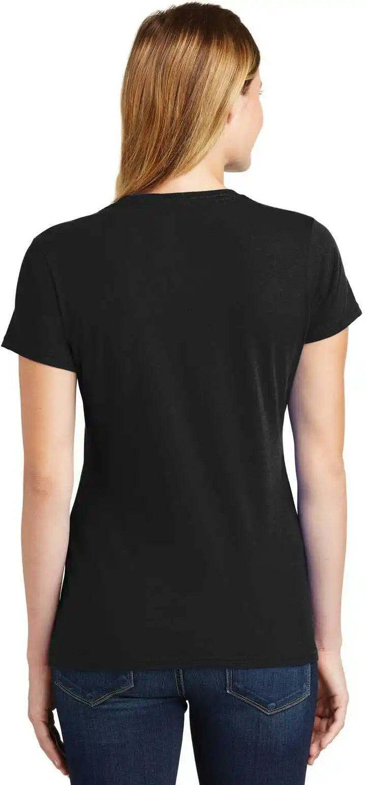Port &amp; Company Lpc450 Ladies Fan Favorite Tee Jet Black