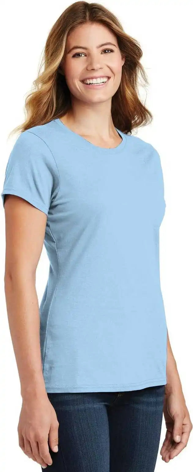 Port & Company Lpc450 Ladies Fan Favorite Tee - Light Blue