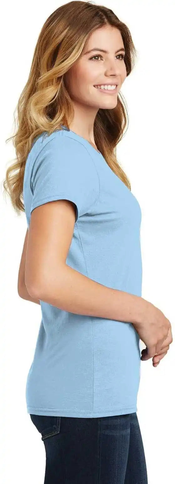 Port & Company Lpc450 Ladies Fan Favorite Tee - Light Blue