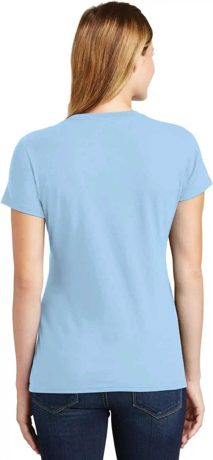 Port & Company Lpc450 Ladies Fan Favorite Tee - Light Blue