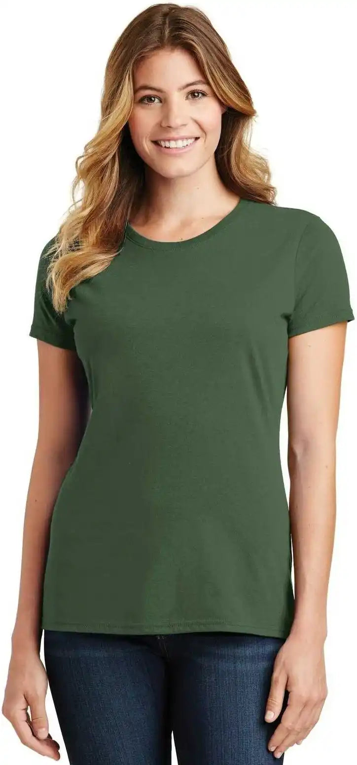 Port &amp; Company Lpc450 Ladies Fan Favorite Tee Olive