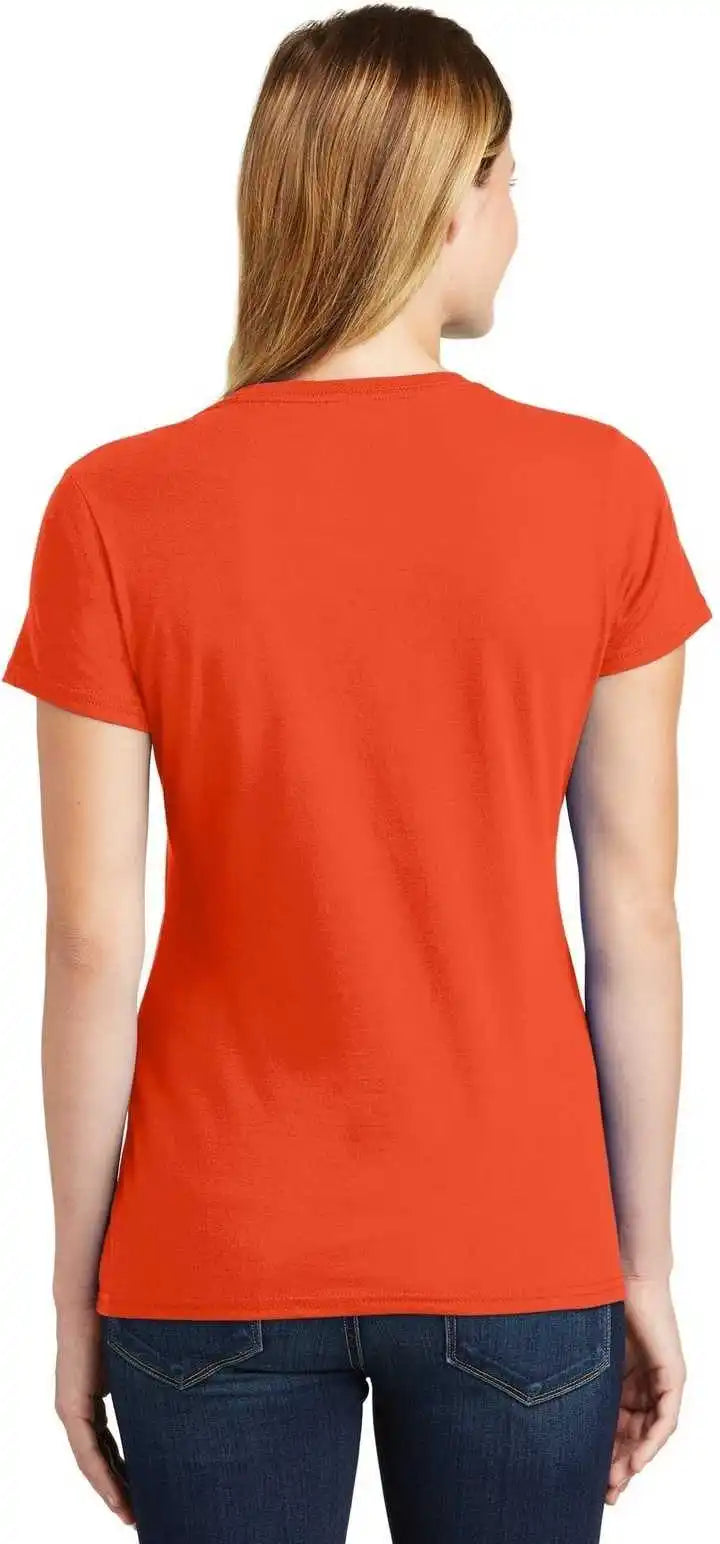 Port &amp; Company Lpc450 Ladies Fan Favorite Tee Orange