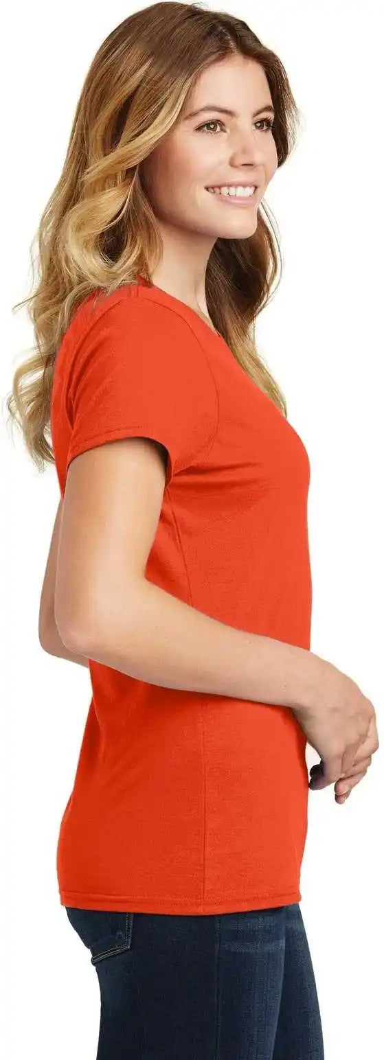 Port &amp; Company Lpc450 Ladies Fan Favorite Tee Orange