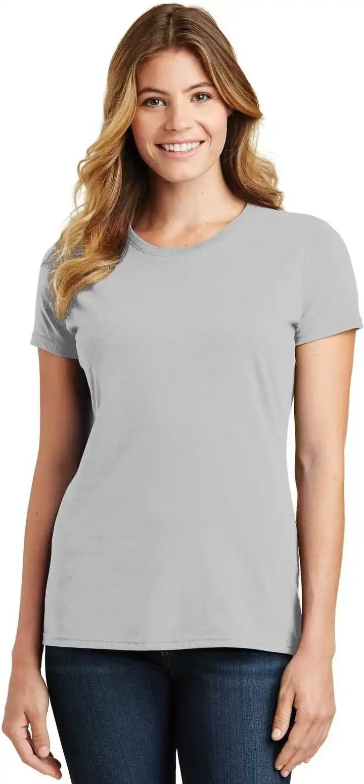 Port & Company Lpc450 Ladies Fan Favorite Tee Silver