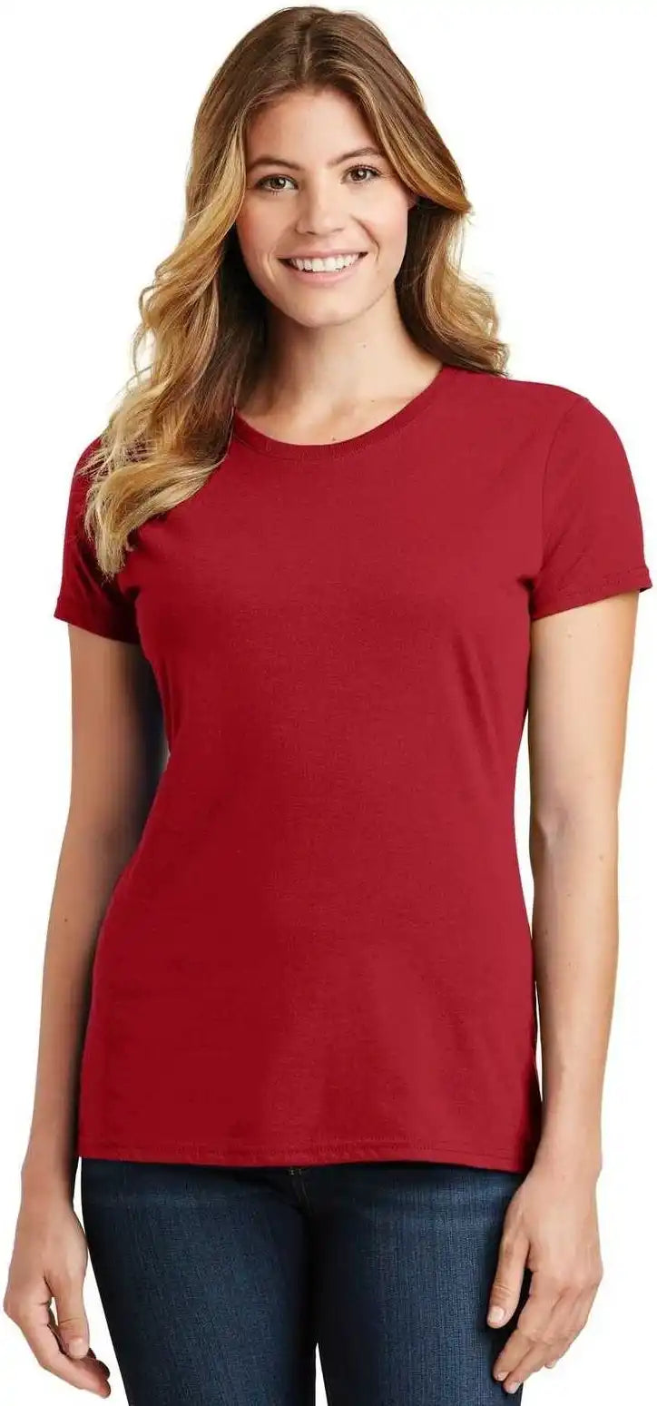 Port &amp; Company Lpc450 Ladies Fan Favorite Tee - Team Cardinal