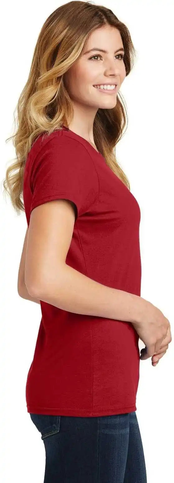 Port &amp; Company Lpc450 Ladies Fan Favorite Tee - Team Cardinal