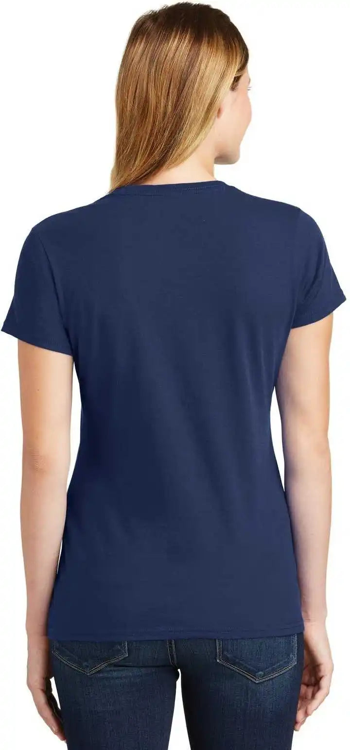 Port &amp; Company Lpc450 Ladies Fan Favorite Tee Team Navy