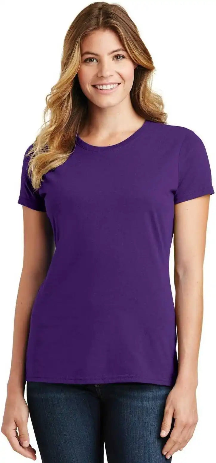 Port & Company Lpc450 Ladies Fan Favorite Tee Team Purple