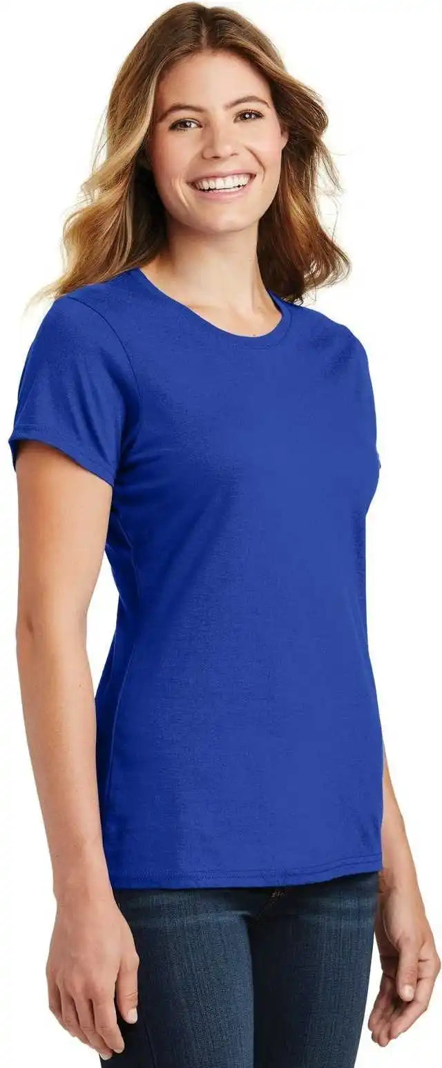 Port &amp; Company Lpc450 Ladies Fan Favorite Tee True Royal