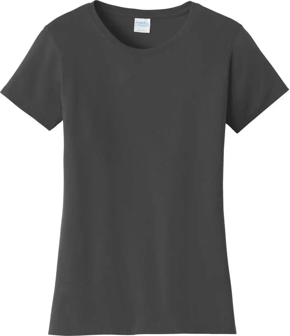Port &amp; Company Lpc450 Women’s Fan Favorite Tee - Charcoal