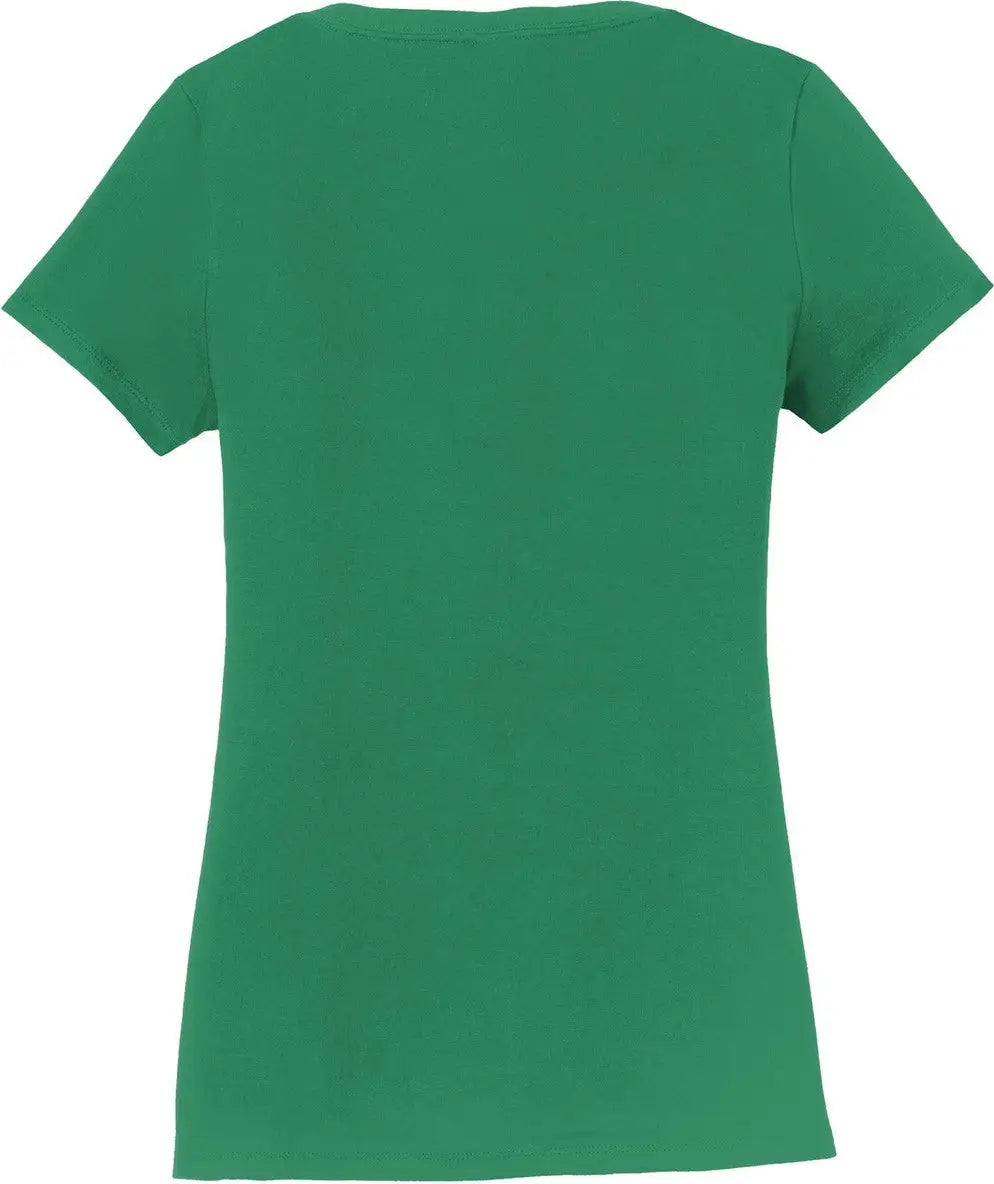Port & Company Lpc450v co Women’s Fan Favorite V-neck Tee - Athletic Kelly - Ladies Xs