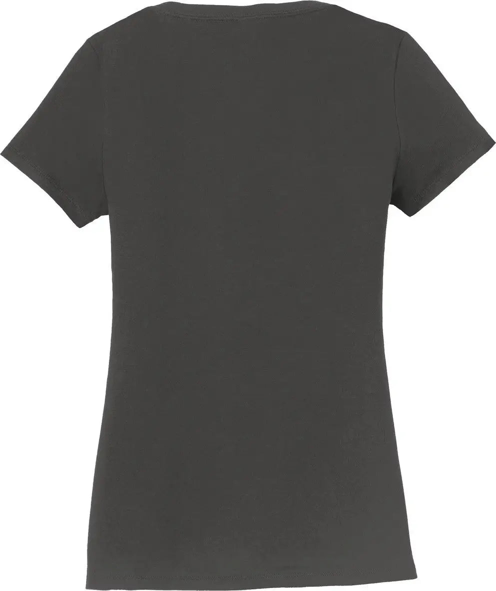 Port & Company Lpc450v co Women’s Fan Favorite V-neck Tee - Charcoal