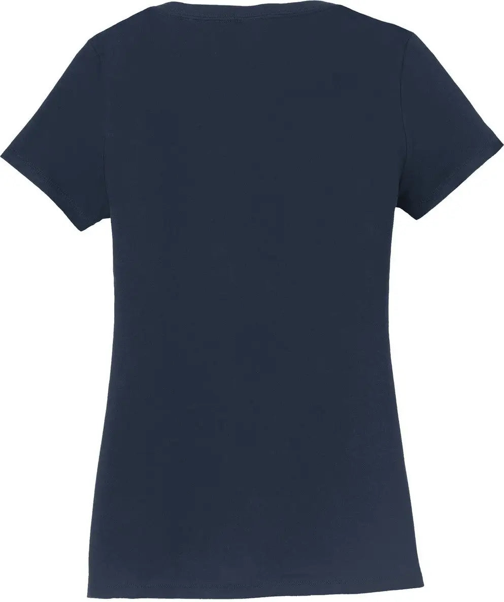 Port & Company Lpc450v co Women’s Fan Favorite V-neck Tee - Deep Navy