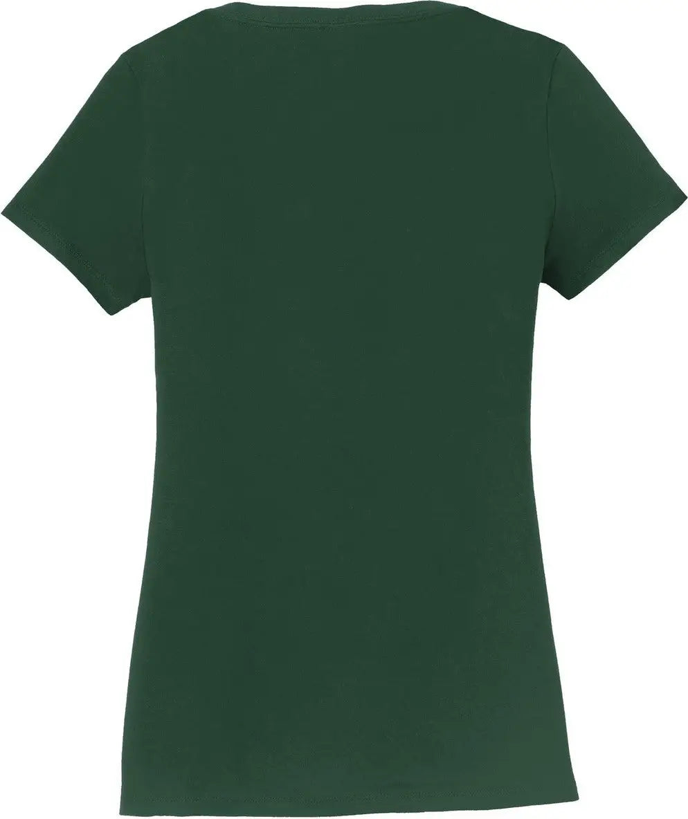 Port & Company Lpc450v co Women’s Fan Favorite V-neck Tee - Forest Green