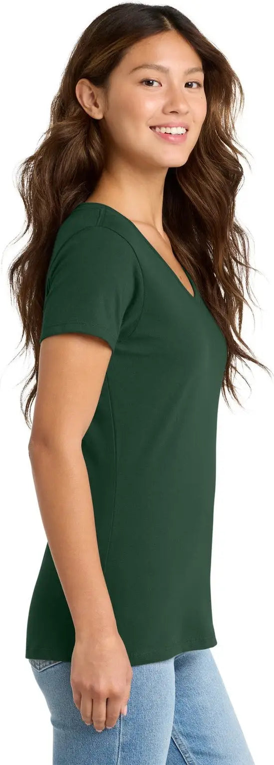 Port & Company Lpc450v co Women’s Fan Favorite V-neck Tee - Forest Green
