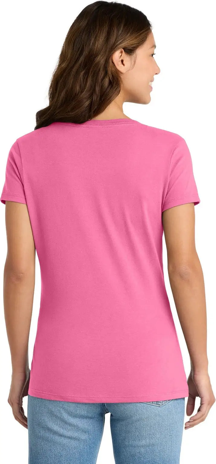 Port & Company Lpc450v co Women’s Fan Favorite V-neck Tee - New Pink