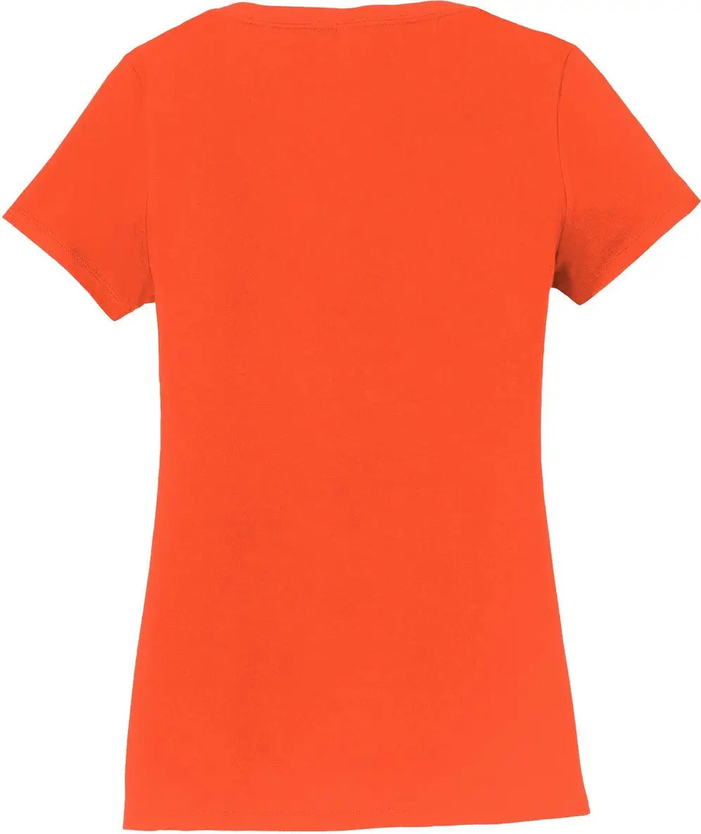 Port & Company Lpc450v co Women’s Fan Favorite V-neck Tee - Orange