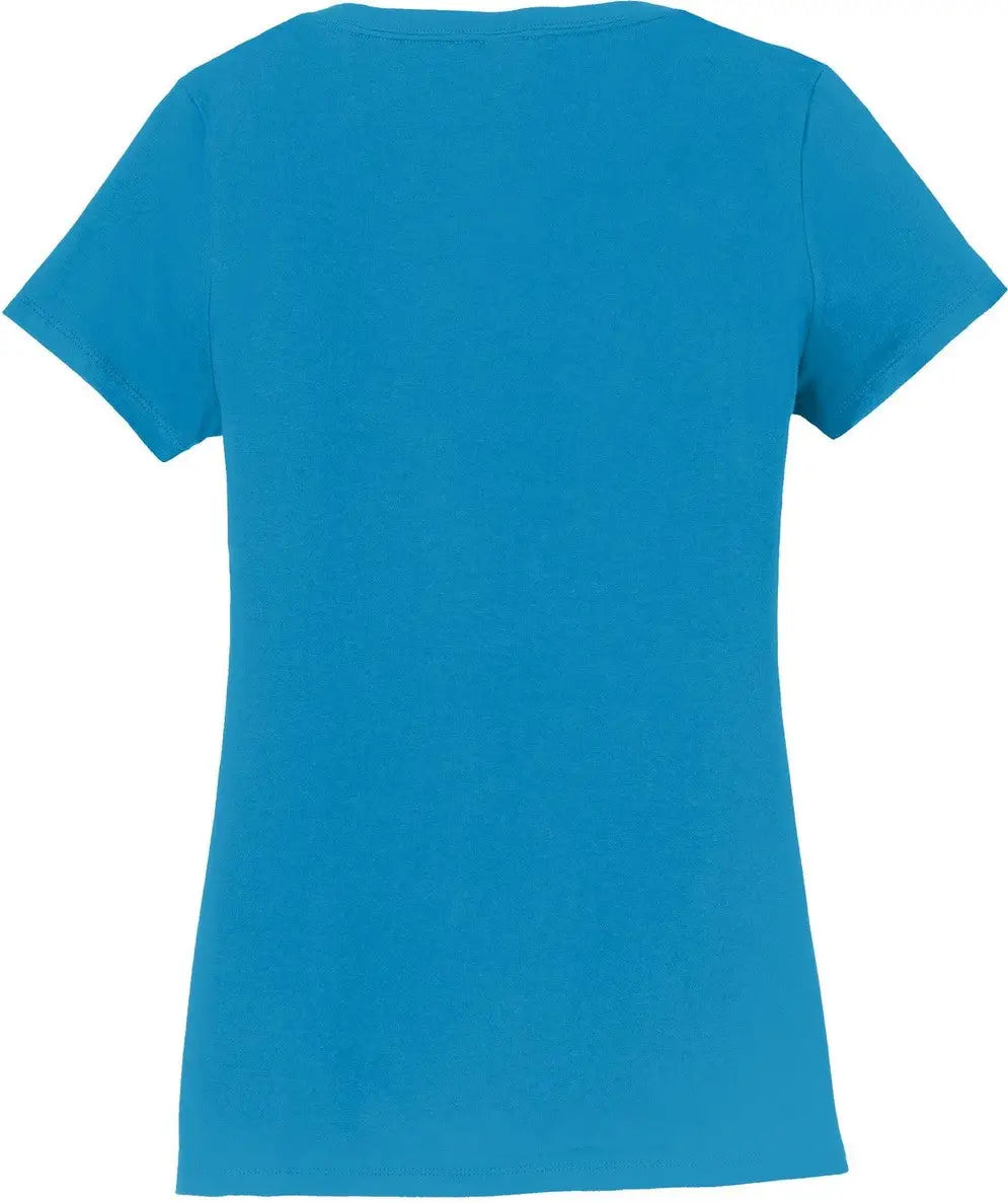 Port & Company Lpc450v co Women’s Fan Favorite V-neck Tee - Sapphire