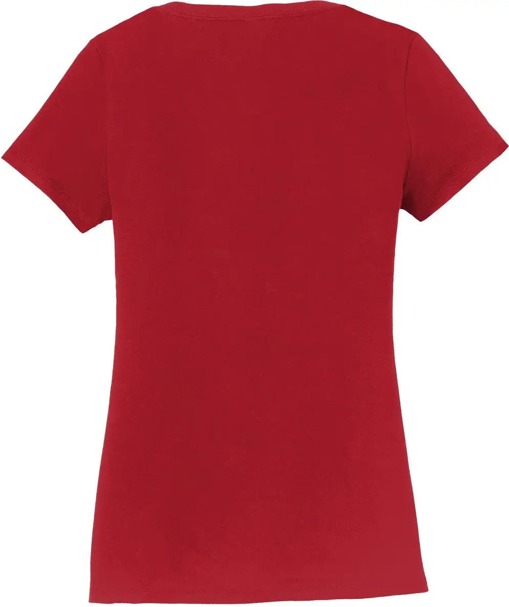 Port & Company Lpc450v co Women’s Fan Favorite V-neck Tee - Team Cardinal