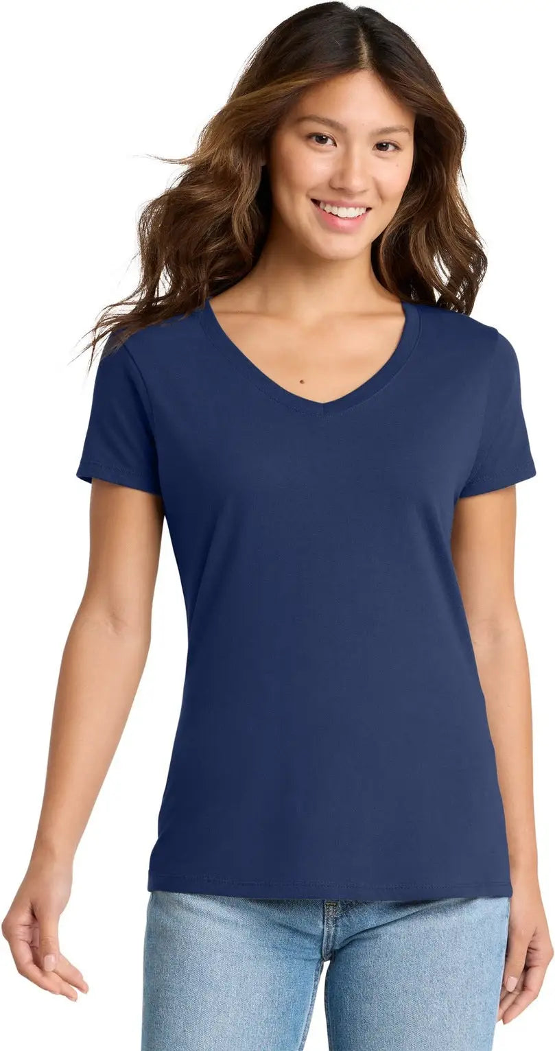 Port & Company Lpc450v co Women’s Fan Favorite V-neck Tee - Team Navy