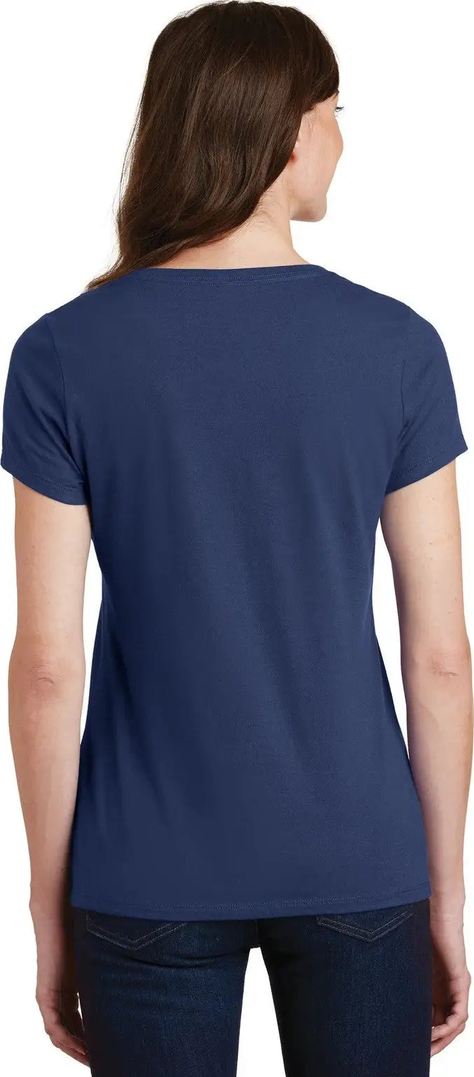 Port & Company Lpc450v co Women’s Fan Favorite V-neck Tee - Team Navy