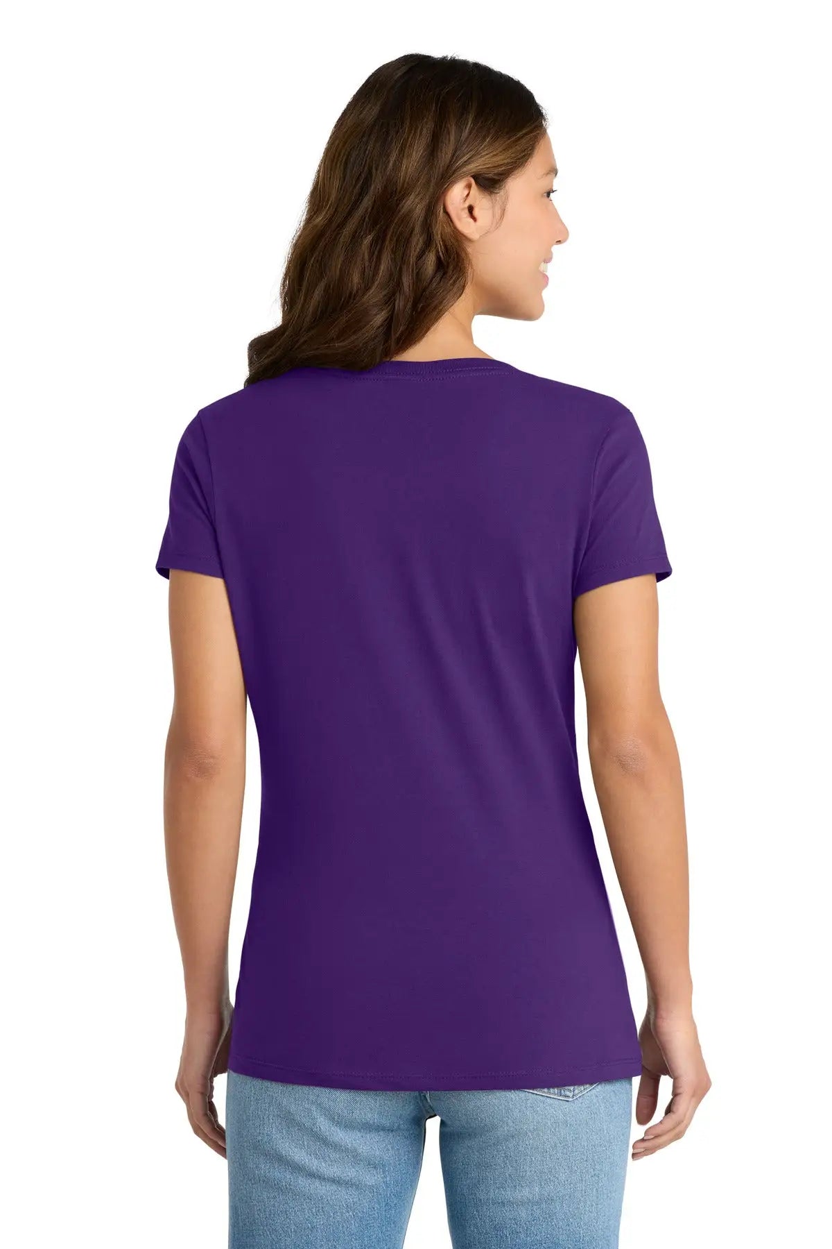 Port & Company Lpc450v co Women’s Fan Favorite V-neck Tee - Team Purple