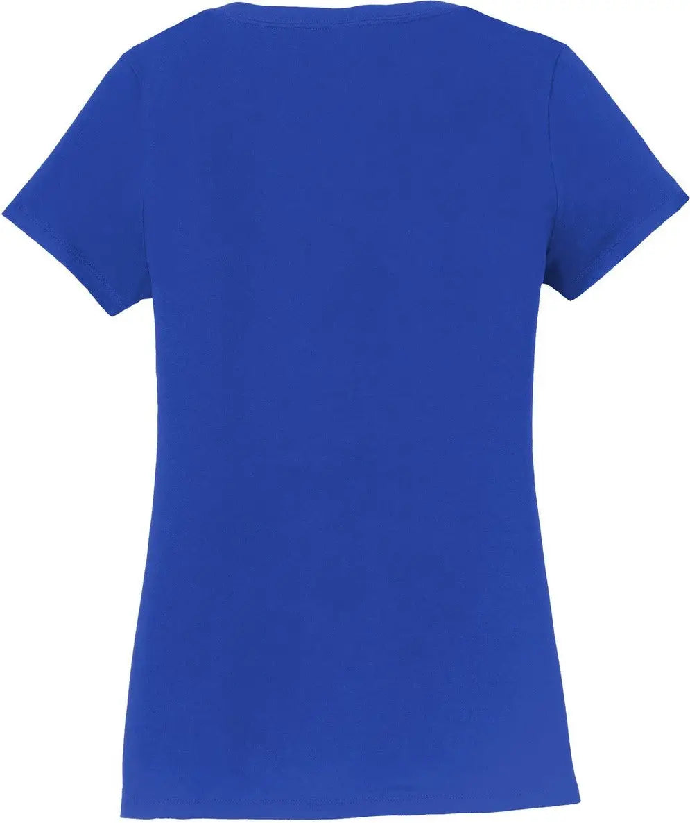 Port & Company Lpc450v co Women’s Fan Favorite V-neck Tee - True Royal