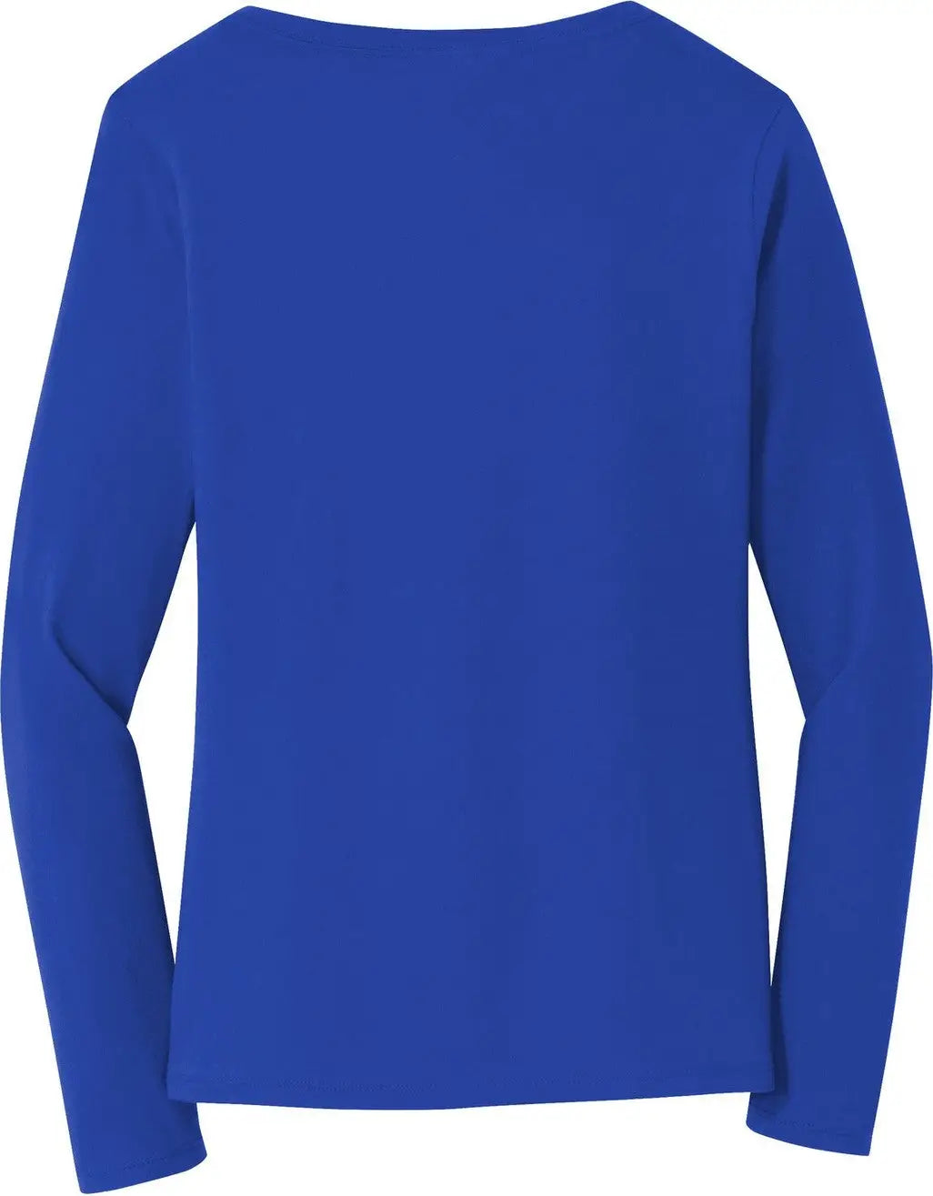Port & Company Lpc450vls co Women’s Long Sleeve Fan Favorite V-neck Tee - True Royal