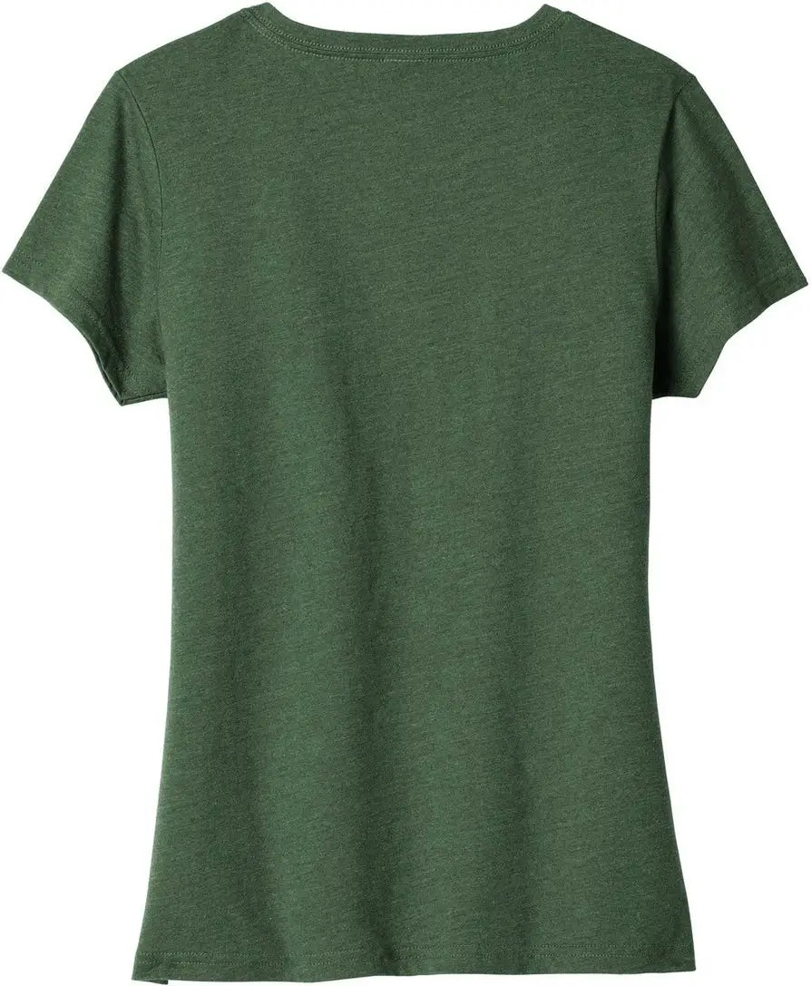 Port & Company Lpc455v co Women’s Fan Favorite Blend V-neck Tee - Forest Green Heather