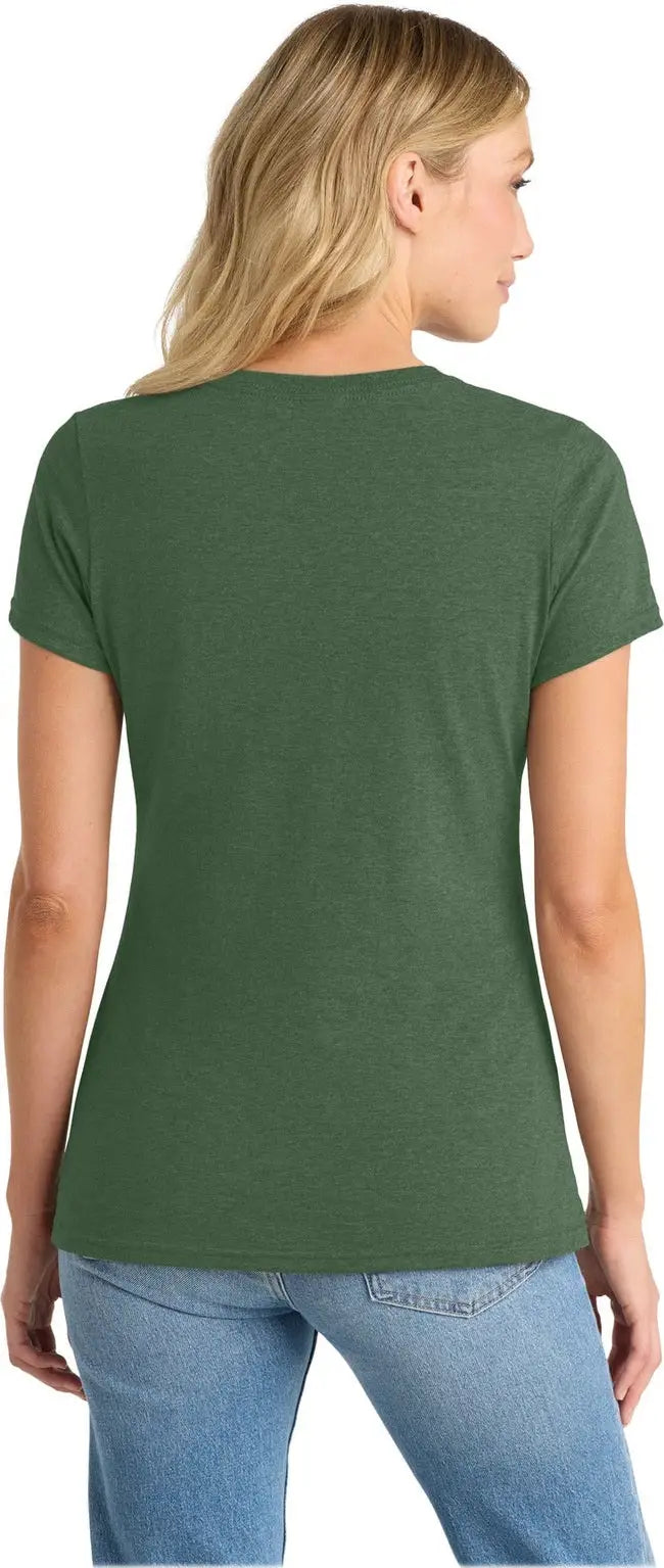 Port & Company Lpc455v co Women’s Fan Favorite Blend V-neck Tee - Forest Green Heather