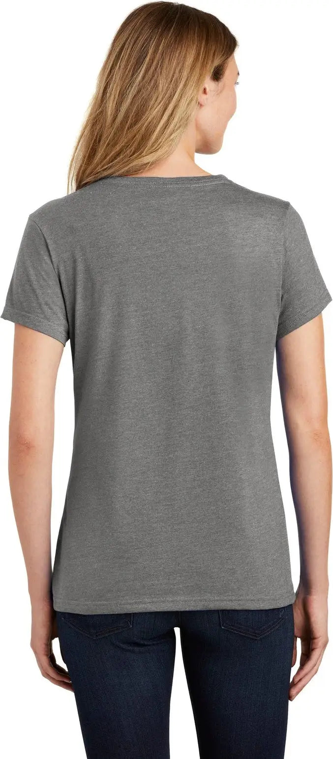 Port & Company Lpc455v co Women’s Fan Favorite Blend V-neck Tee - Graphite Heather
