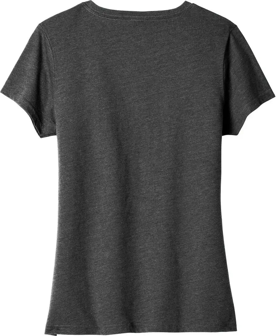 Port & Company Lpc455v co Women’s Fan Favorite Blend V-neck Tee - Black Heather