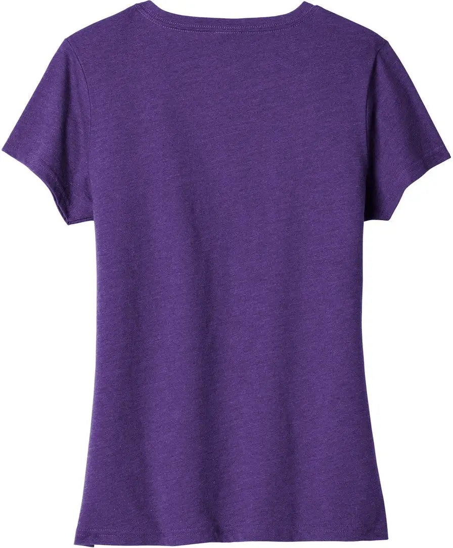 Port & Company Lpc455v co Women’s Fan Favorite Blend V-neck Tee - Team Purple Heather