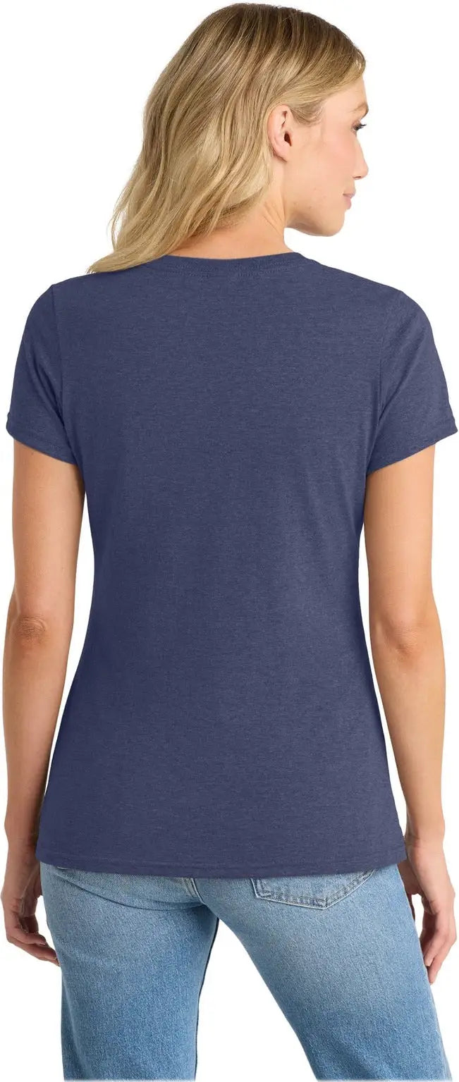 Port & Company Lpc455v co Women’s Fan Favorite Blend V-neck Tee - Team Navy Heather