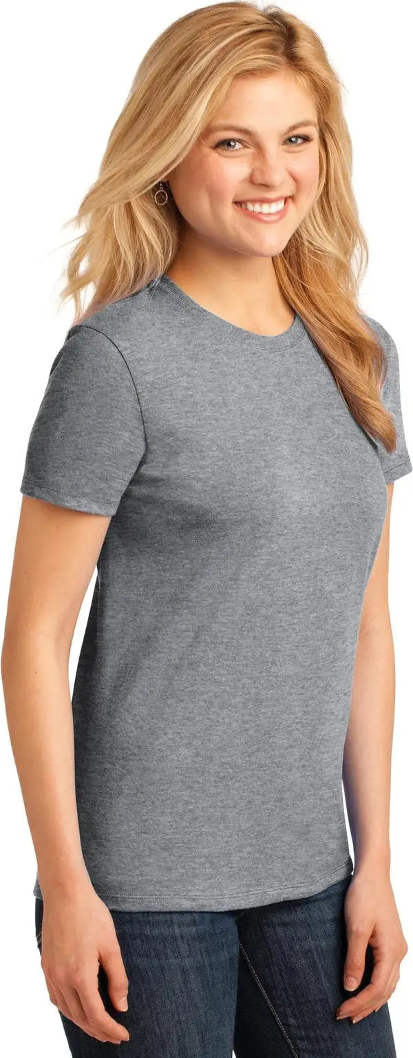 Port & Company Lpc54 co Women’s Core Cotton Tee - Athletic Heather