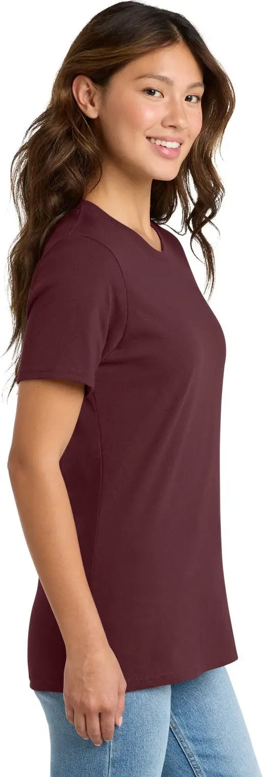 Port & Company Lpc54 co Women’s Core Cotton Tee - Athletic Maroon