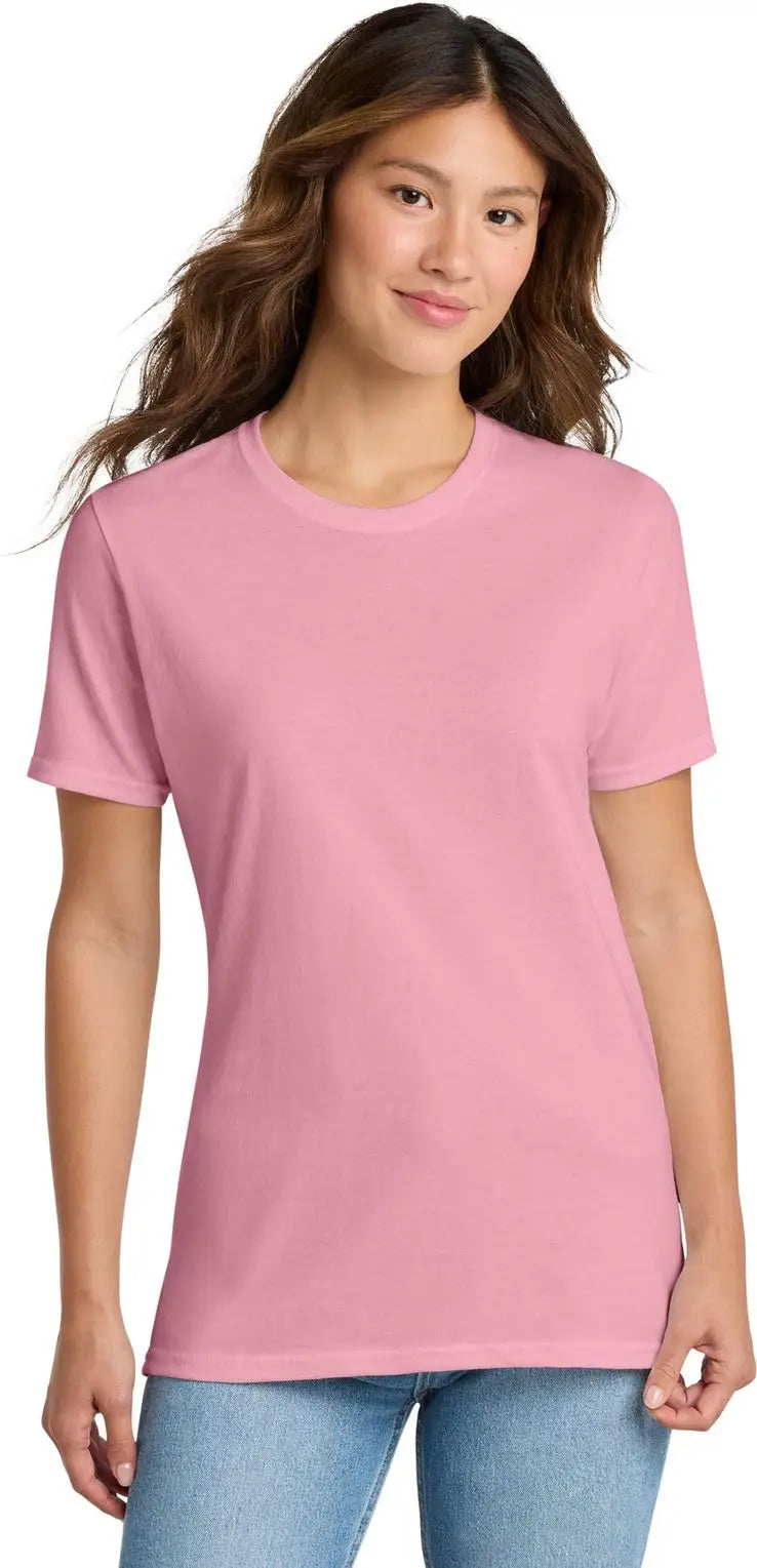 Port & Company Lpc54 co Women’s Core Cotton Tee - Candy Pink