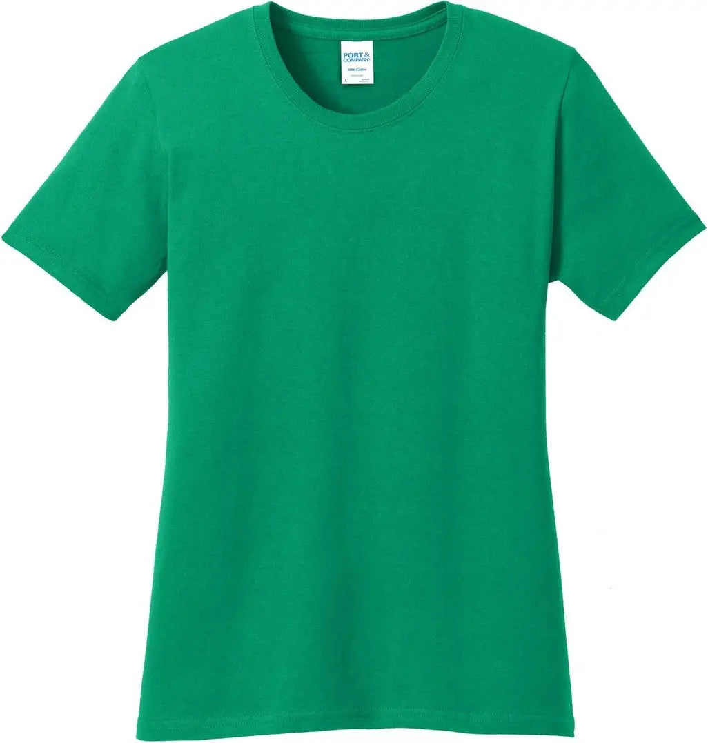 Port & Company Lpc54 co Women’s Core Cotton Tee - Kelly