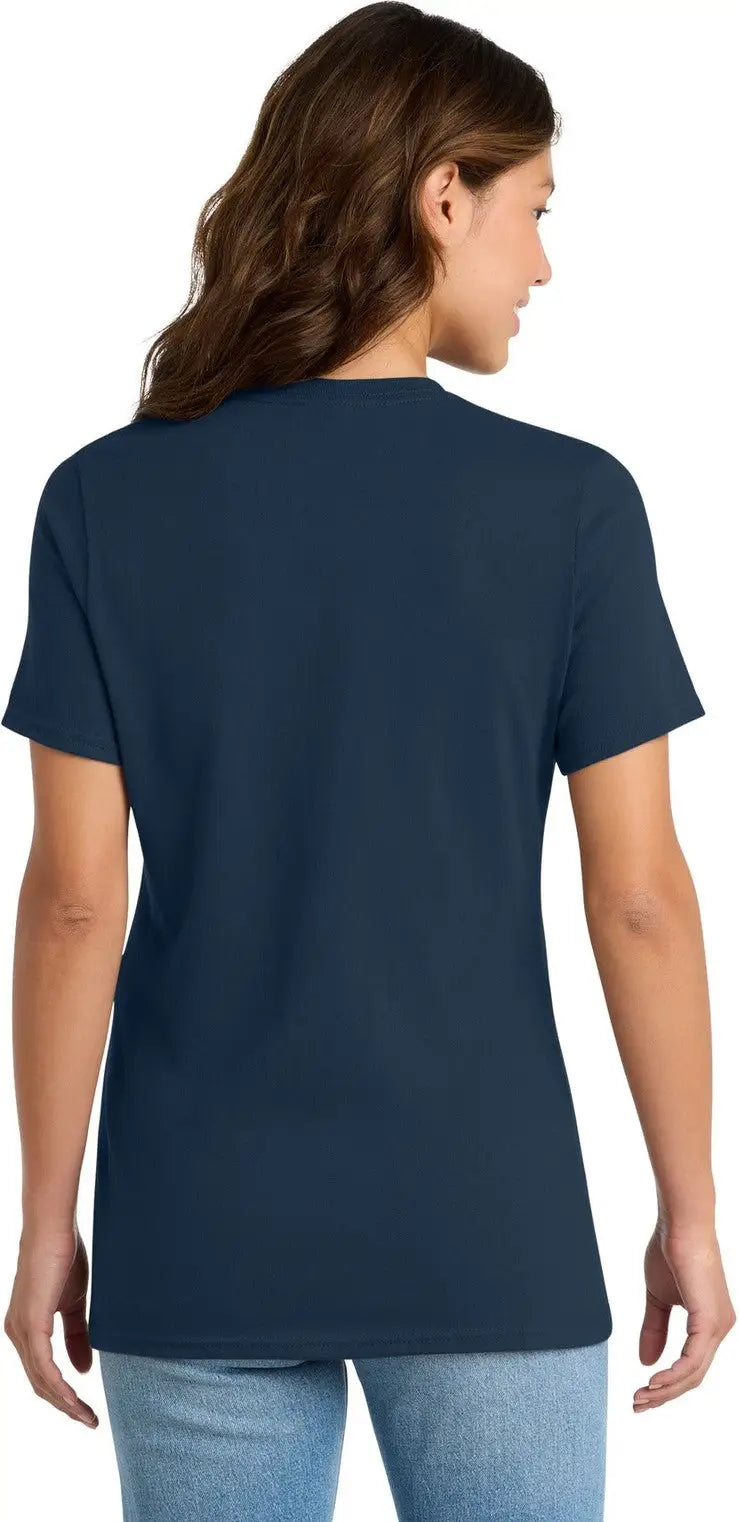 Port & Company Lpc54 co Women’s Core Cotton Tee - Navy