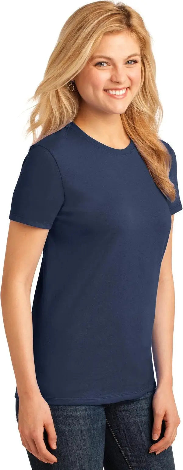 Port & Company Lpc54 co Women’s Core Cotton Tee - Navy