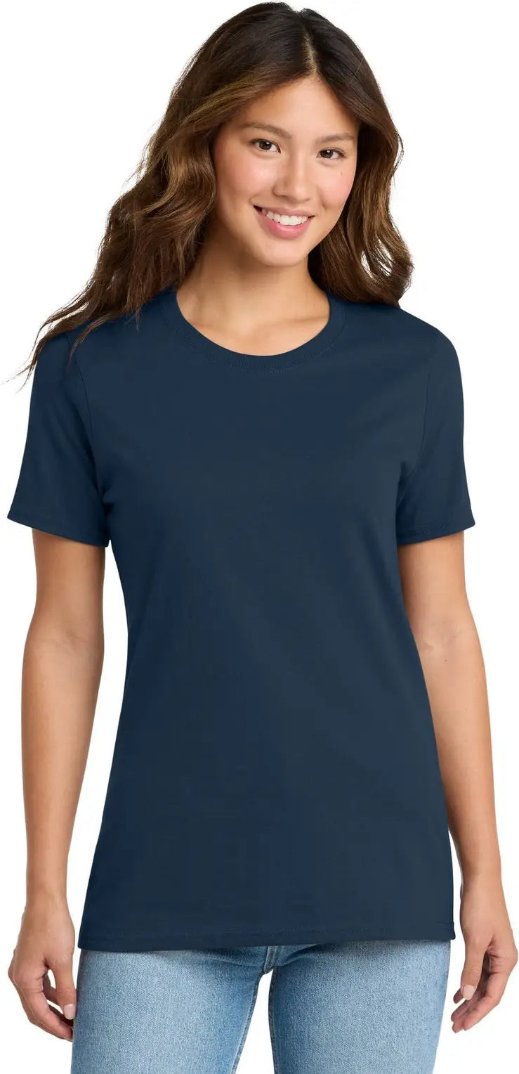 Port & Company Lpc54 co Women’s Core Cotton Tee - Navy