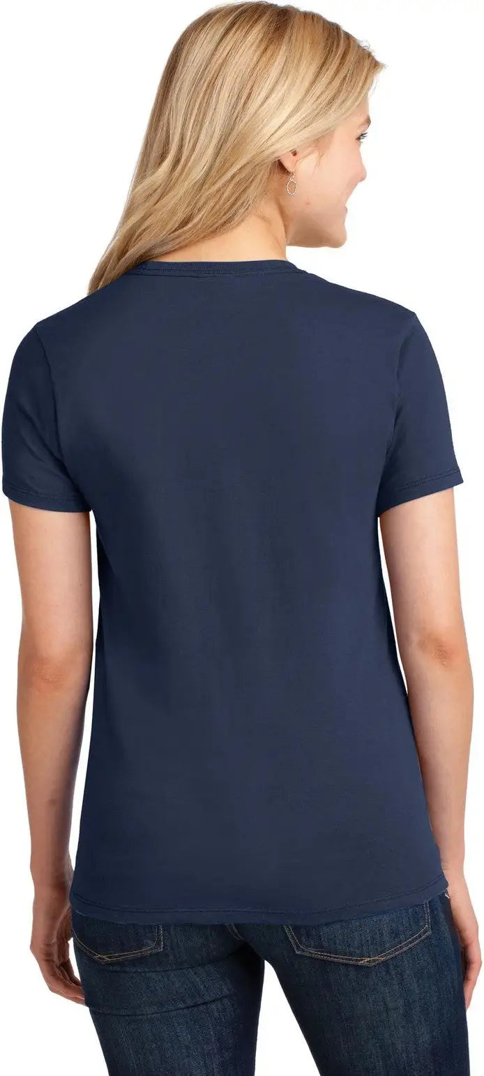Port & Company Lpc54 co Women’s Core Cotton Tee - Navy
